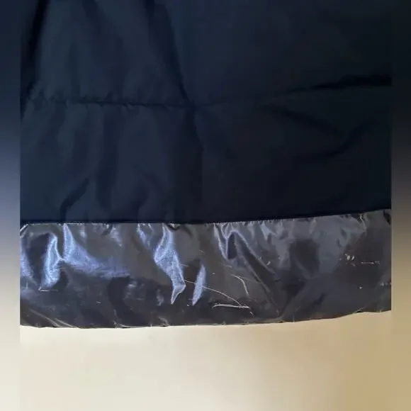 CrewCuts Girls' reversible puffer Hoodie Jacket with Prima Loft Blue XL - Picture 7 of 16